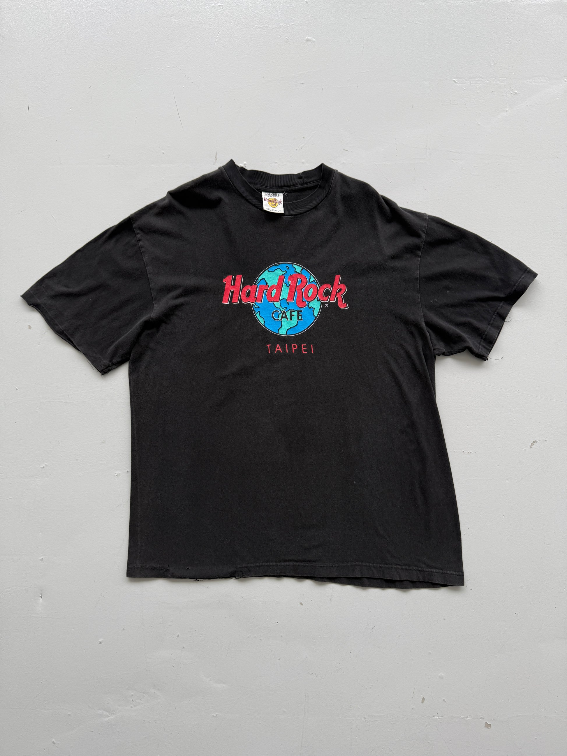 Black Hard Rock Cafe 90's Vintage Graphic T-Shirt - XL
