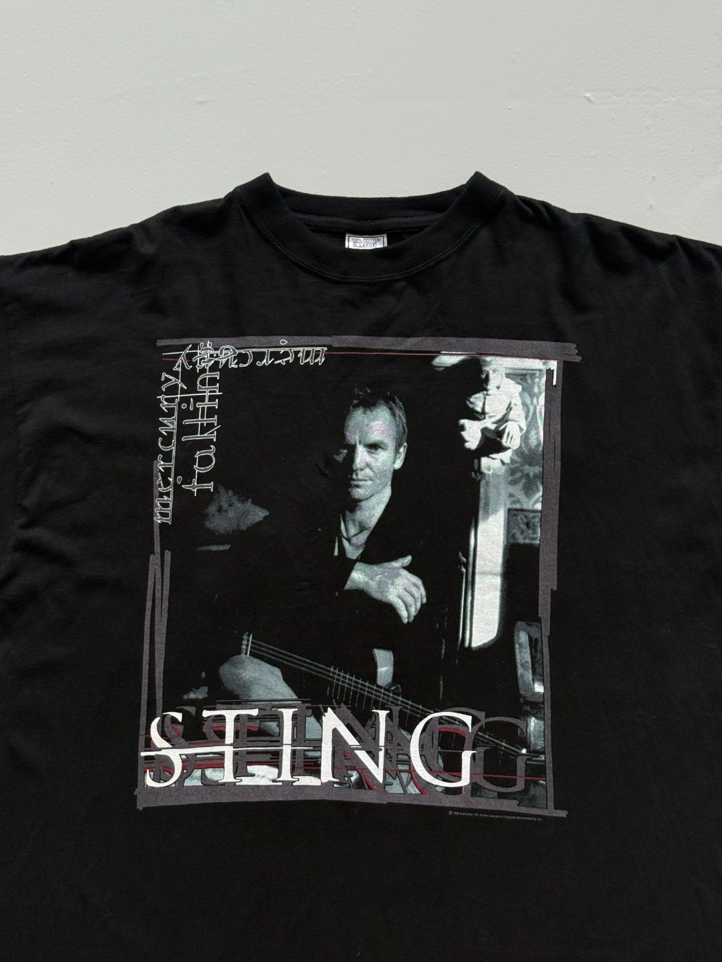 Sting Mercury Falling European Tour 1996 Vintage Band T-Shirt - XL