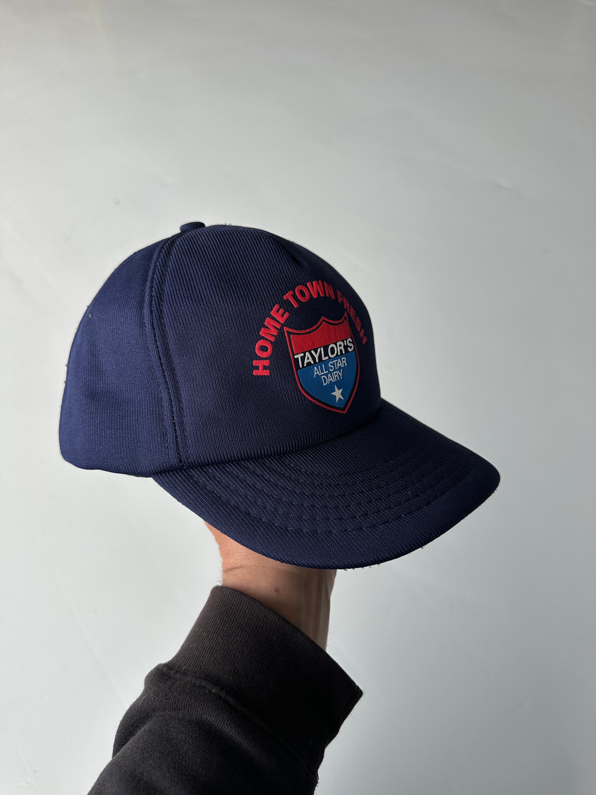 Navy Taylor's All Star Dairy Vintage SnapBack Cap