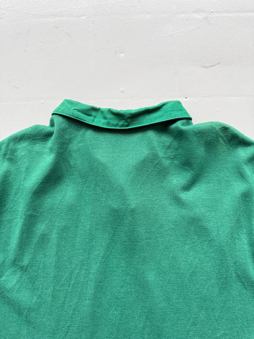 Green Ireland Home 2019 Jersey Vintage Short Sleeve Rugby Polo - XXL