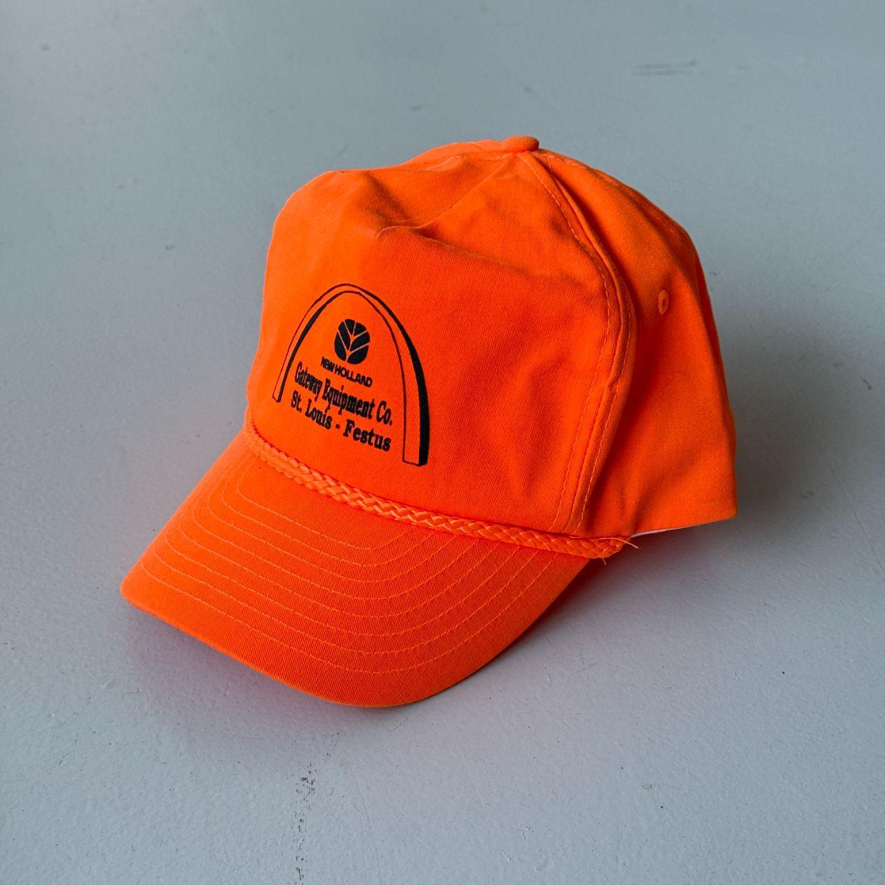 Orange GATEWAY Equipment Co Vintage SnapBack Trucker Cap
