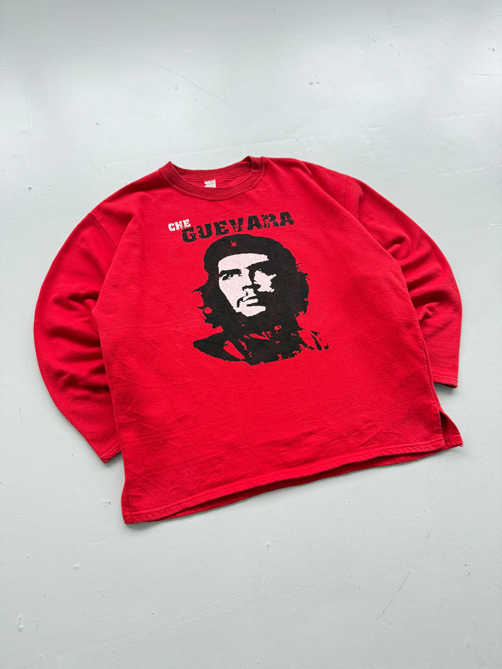 Red Che Guevara Made in Spain 90's Vintage Graphic Sweatshirt - XL