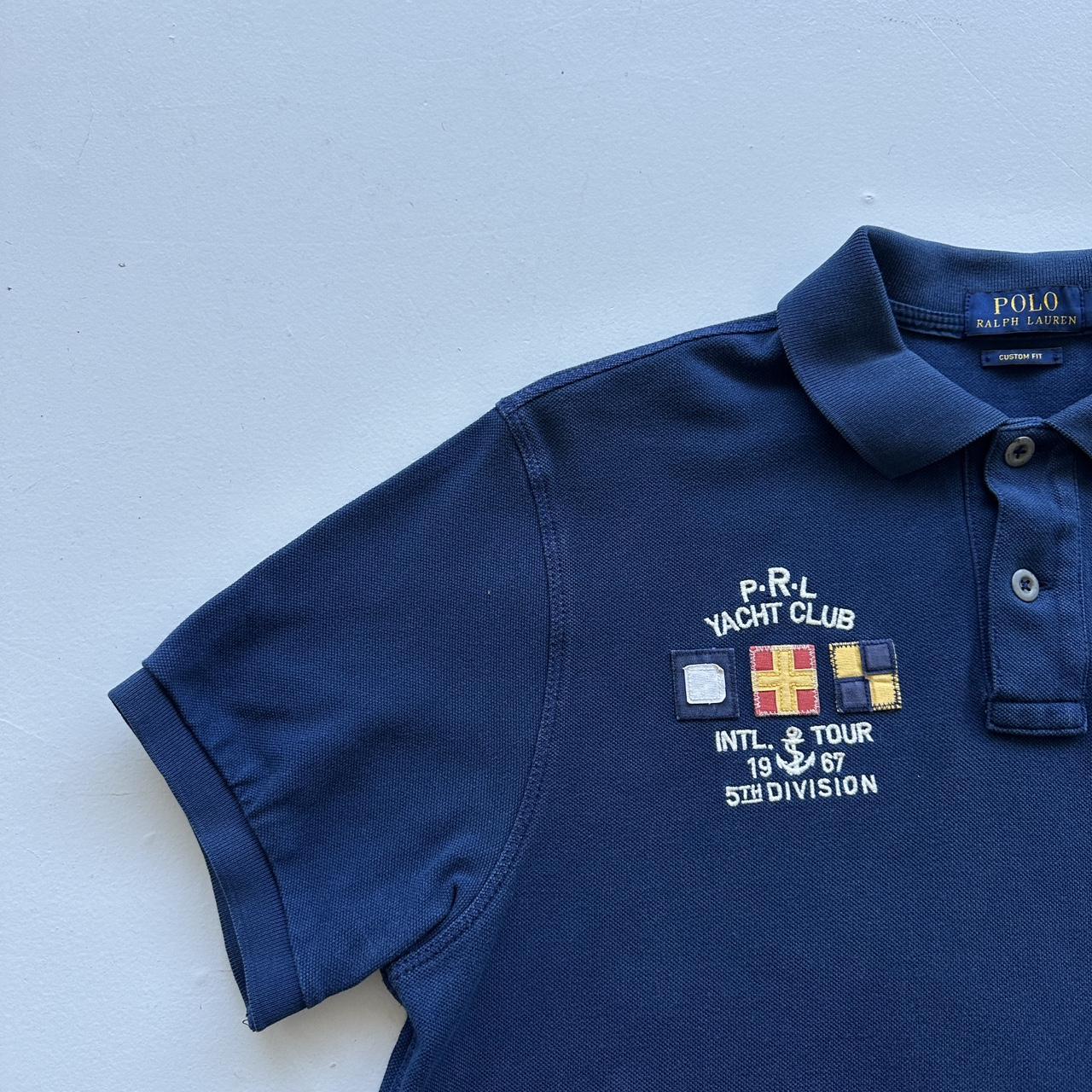 Navy Ralph Lauren Big Pony 00’s Vintage Polo Shirt - Medium