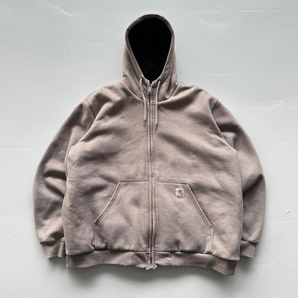 Carhartt Vintage Grey Sherpa Active Hoodie - 2XL