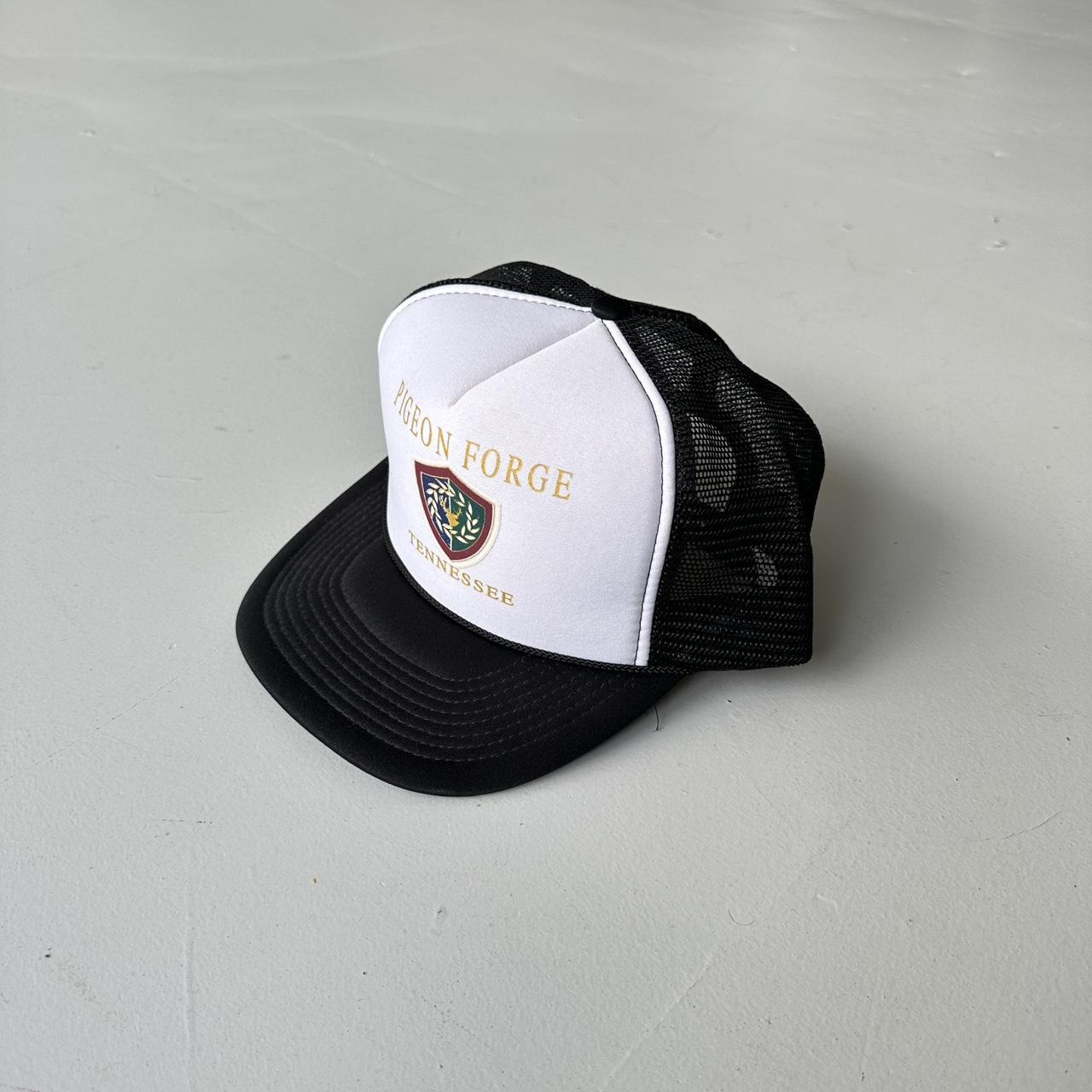 Black & White Pigeon Force Mesh and Foam Trucker SnapBack Cap