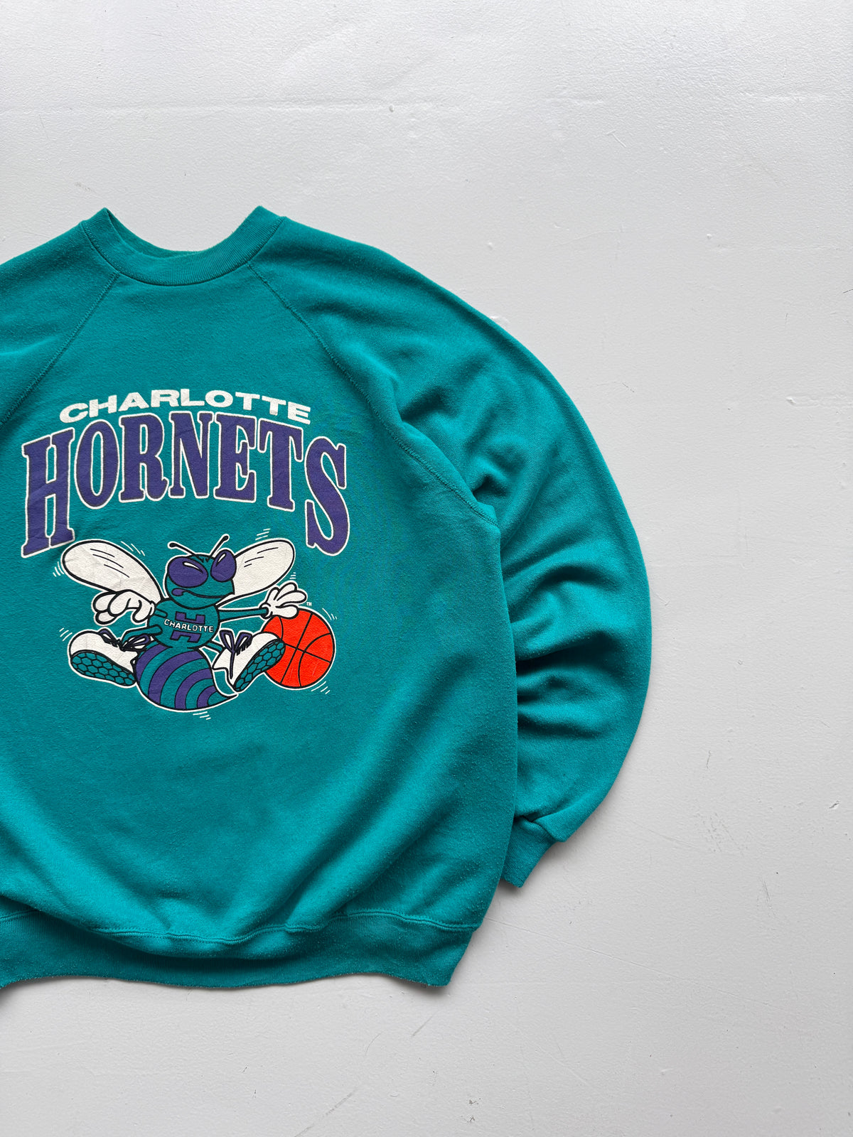 Artex Charlotte Hornets NBA 90's Vintage Sweatshirt - Large