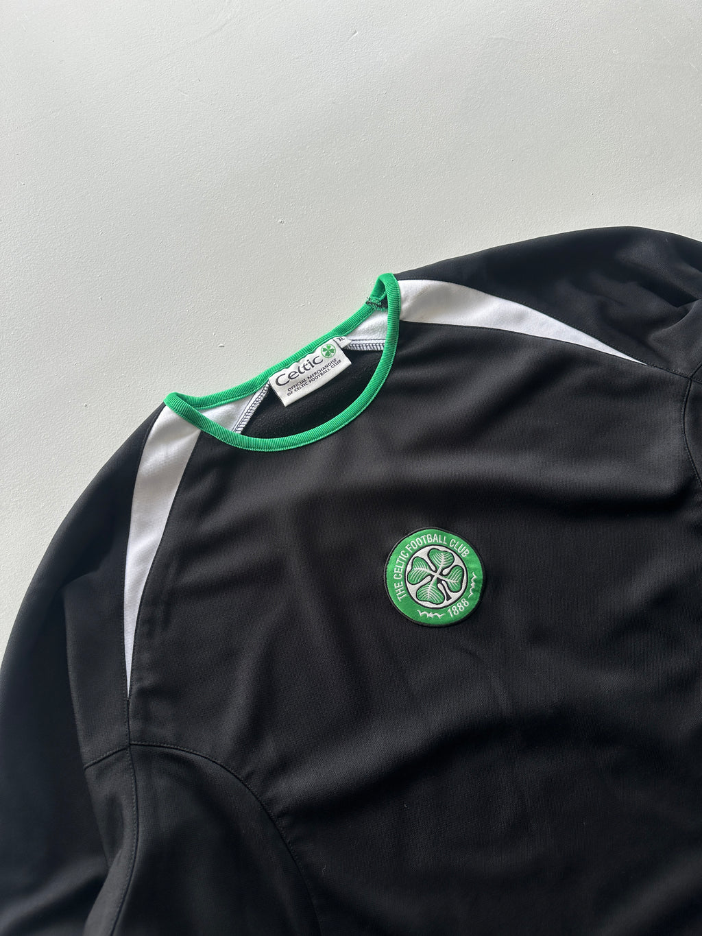 Celtic FC Official Merchandise Vintage Long Sleeve Football Shirt - XL