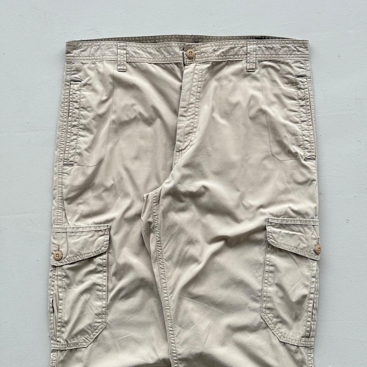Beige Blue Harbour 00’s Vintage Cargo Trousers - W38 x L27