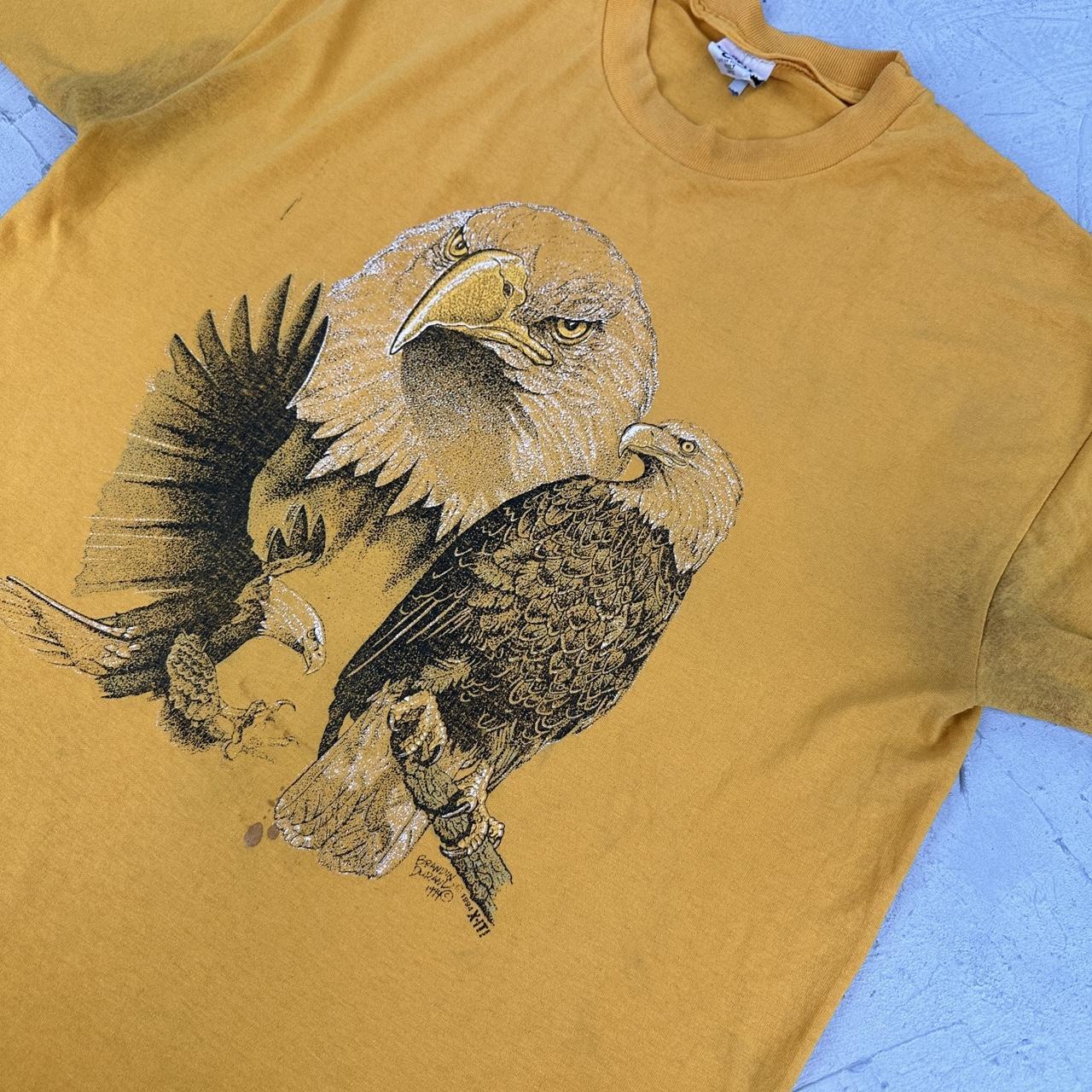 Eagle Yellow 90s vintage T-shirt - Medium