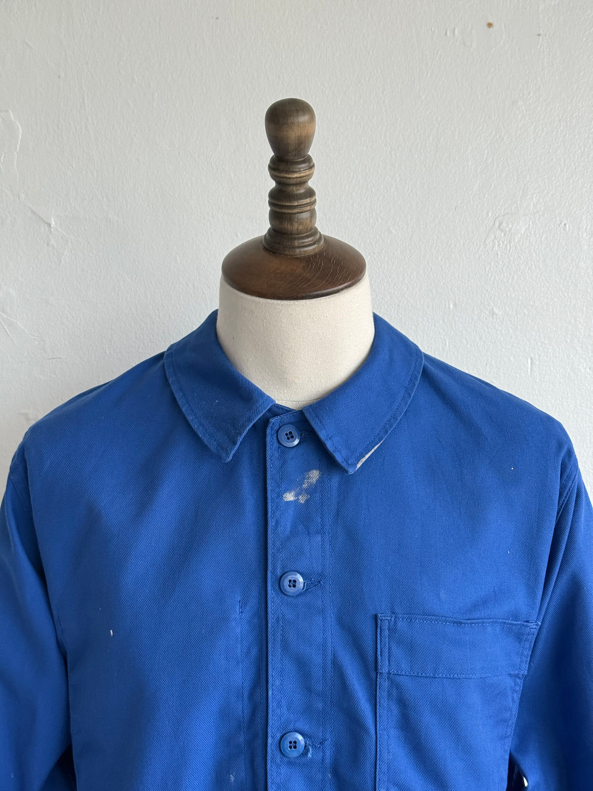 Blue Adolphe Lafort 90s/2000s Vintage Workwear Chore Jacket CH508 - Medium
