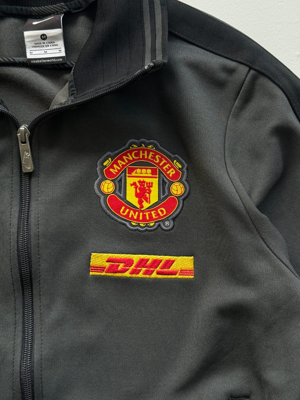Nike Manchester United DHL 2012/13 Vintage Track Jacket - Small