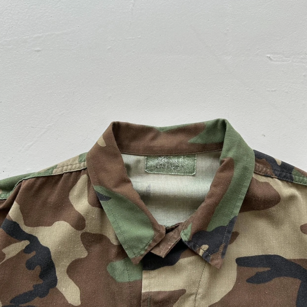 Camouflage US Army 80s/90s Vintage Shirt - Medium