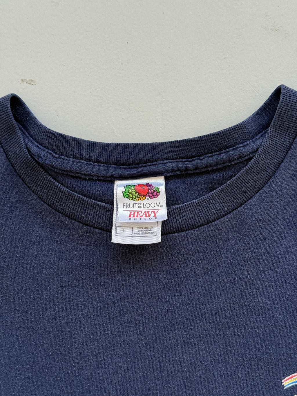 Navy Blue Hawaii 00's Vintage Tourist Graphic T-Shirt - Large
