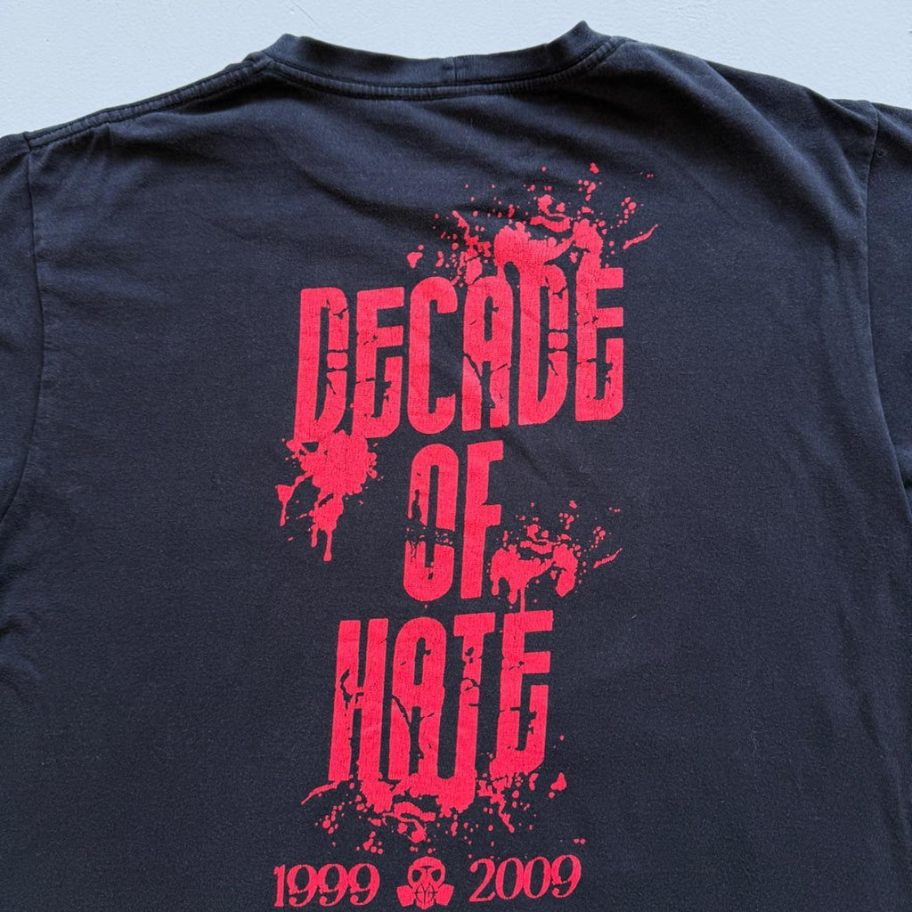 Black Expose Your Hate 00s Vintage Metal Graphic Band T-Shirt - Medium