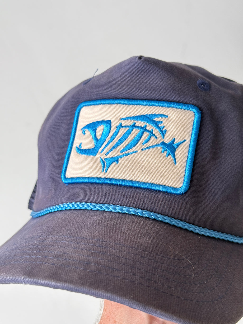 Navy Blue G.Loomis Vintage Cotton SnapBack Trucker Cap