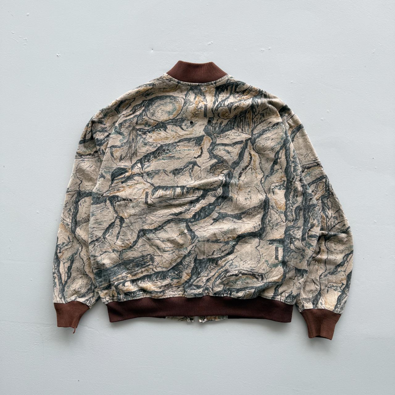 Real Tree Camo 90s Light Weight Bomber Jacket - XL