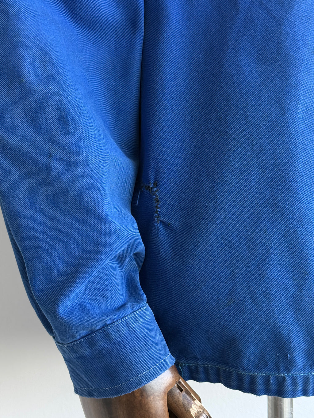 Blue German Workwear Vintage Chore Jacket 1950s/60s CH461 - Medium