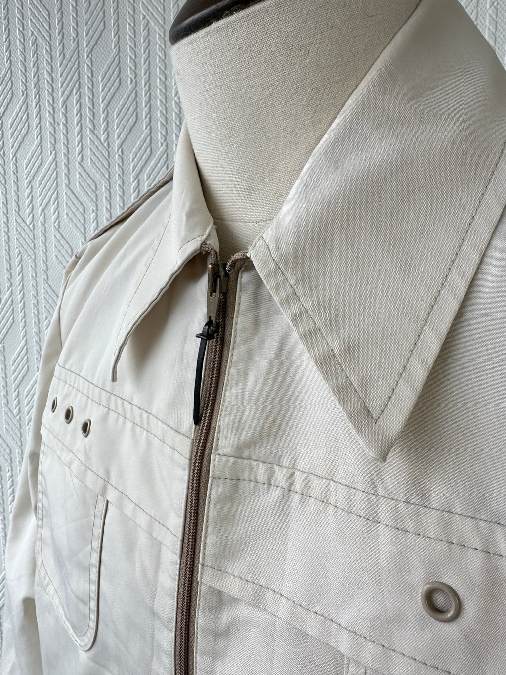 White London Fog 80s Vintage Harrington Jacket - Medium