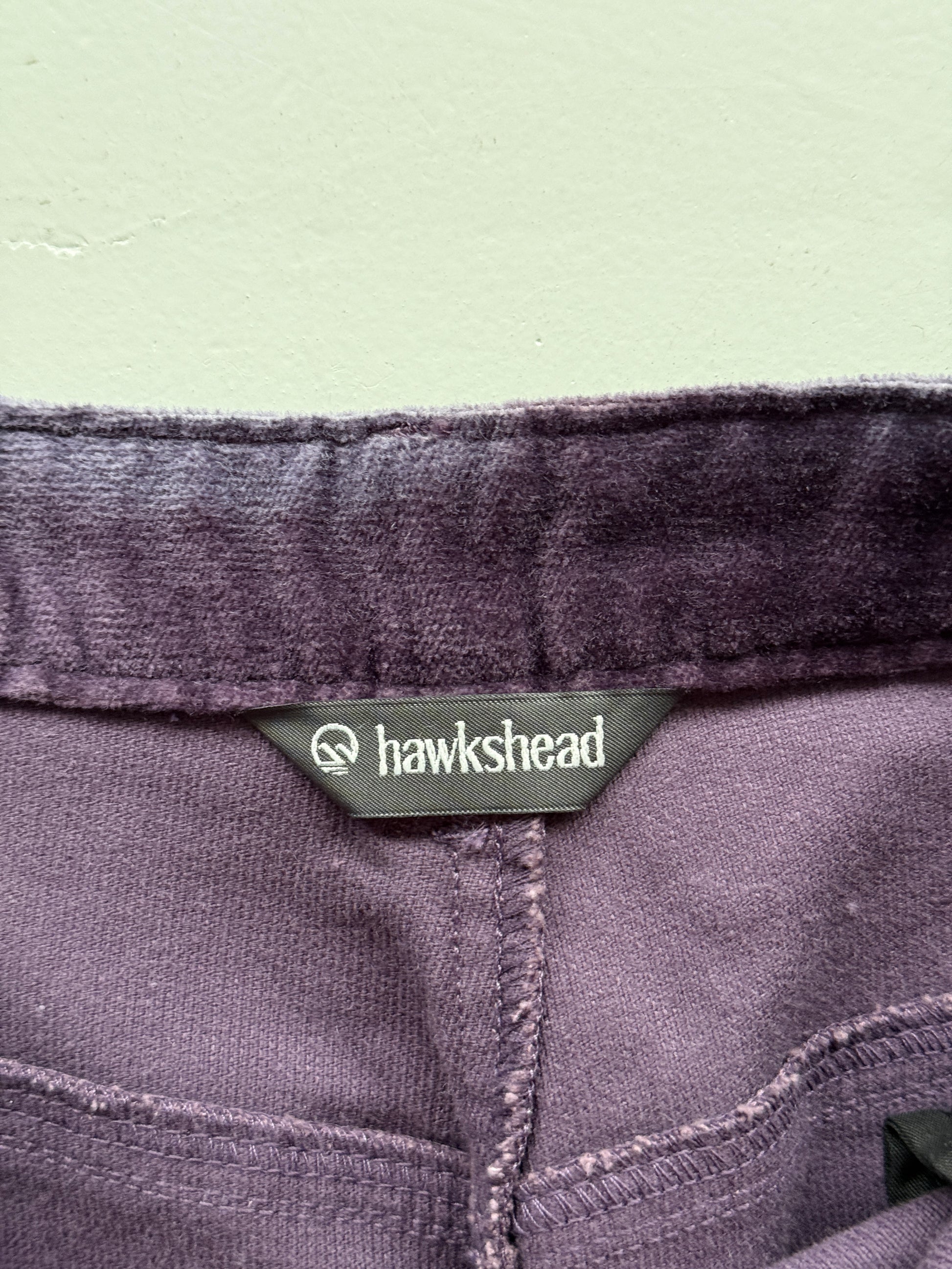 Purple Hawkshead Y2K Vintage Velvet Maxi Skirt - UK 10