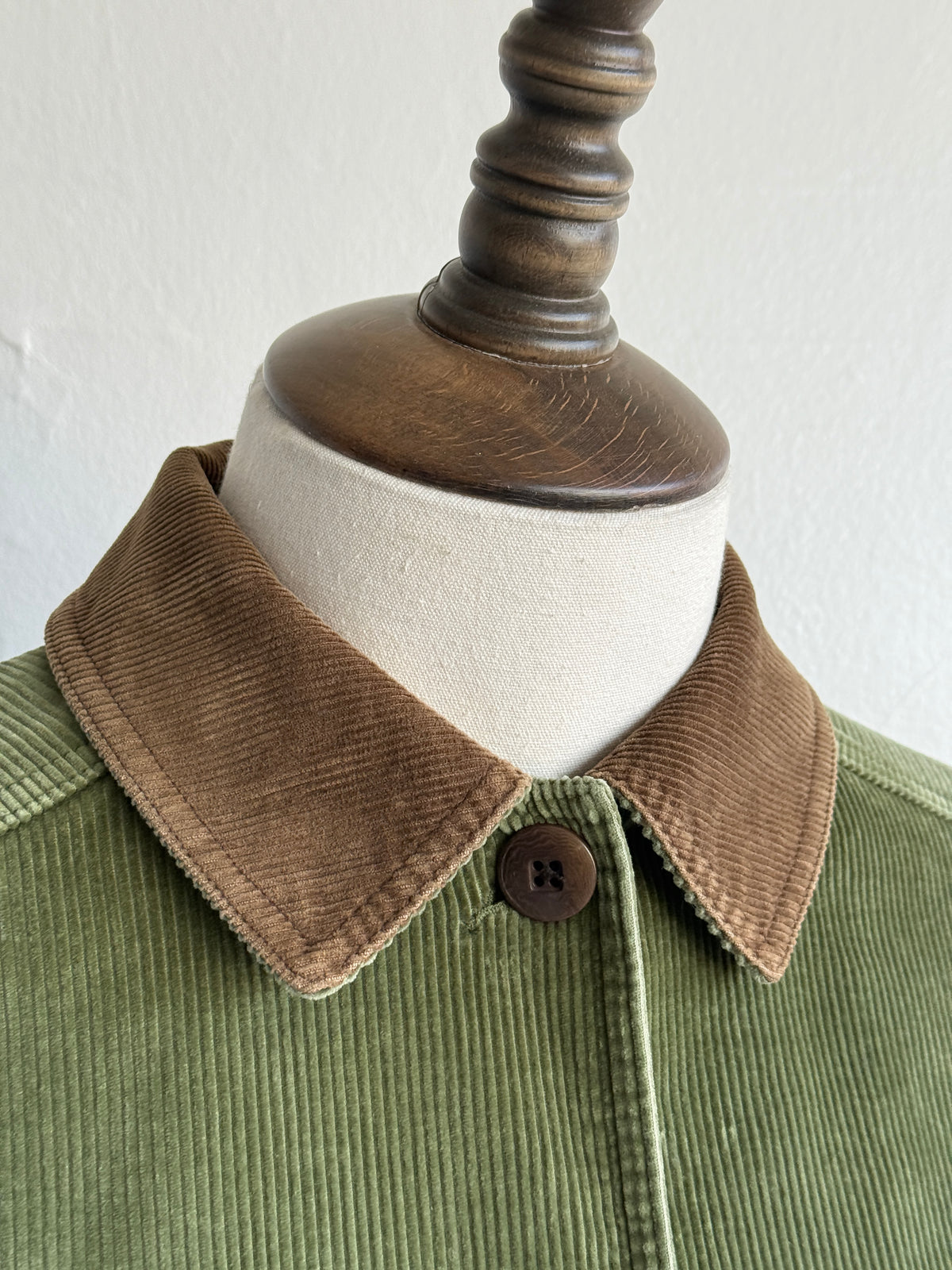 Green L.L.Bean Corduroy Vintage Barn Jacket - Small