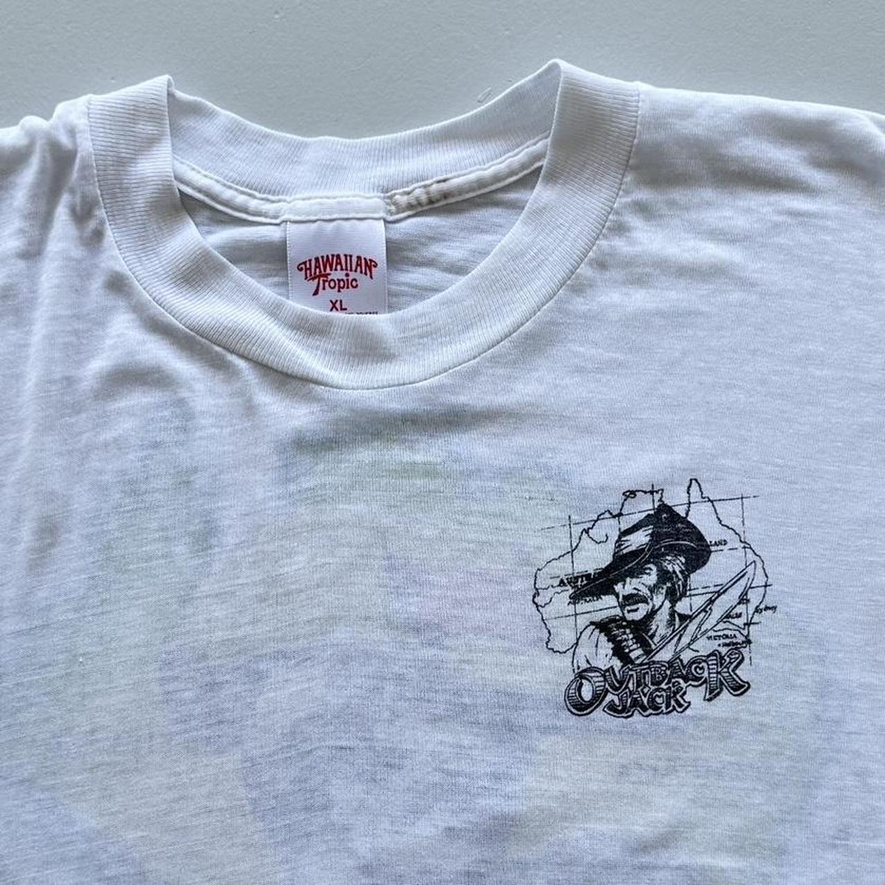 White Outback Jak Vintage 80’s T-shirt - Large