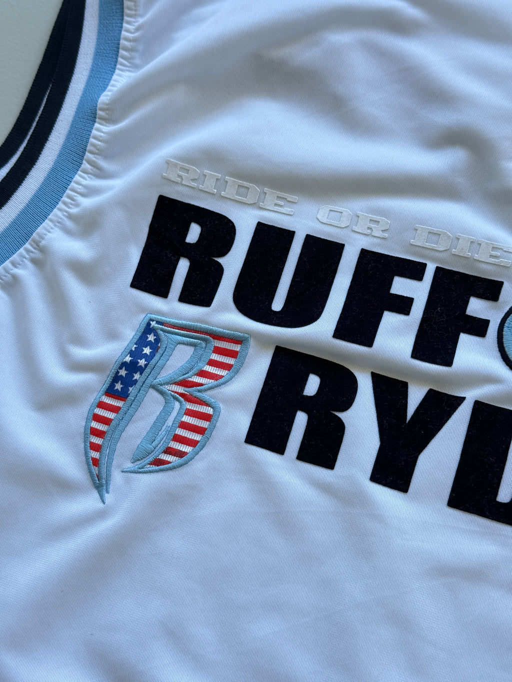 Ruff Ryders Ride Or Die Y2K 00's Vintage Pullover Vest - XL