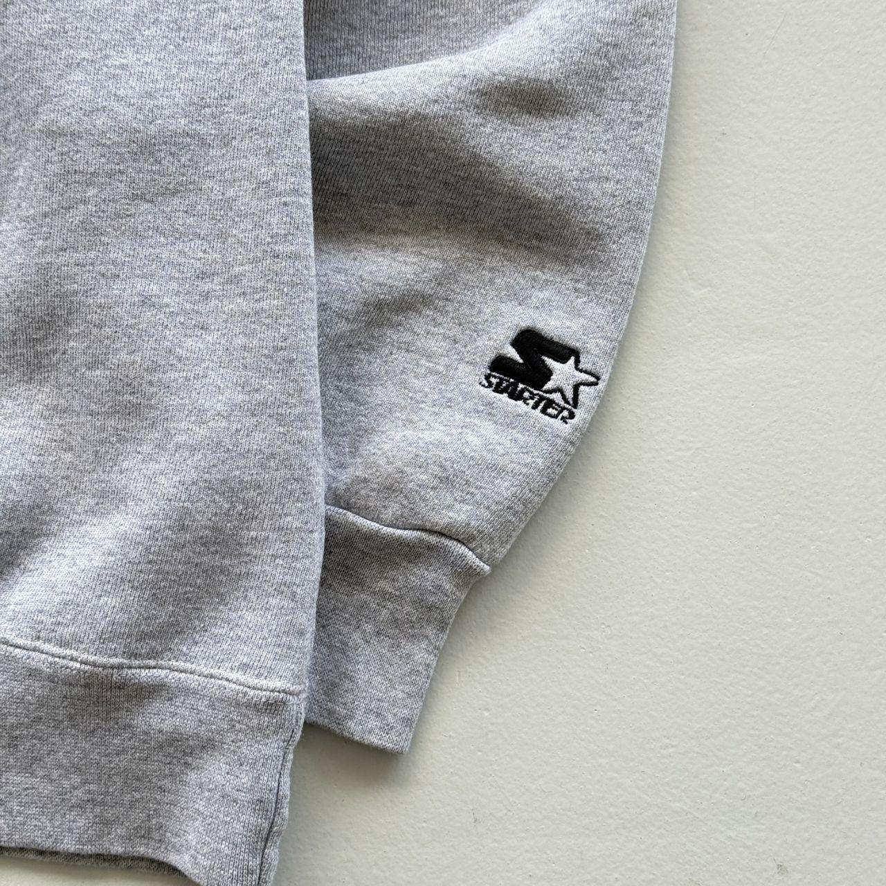 Grey NFL Super Bowl 1996 Graphic Vintage 90s Sweatshirt - Large