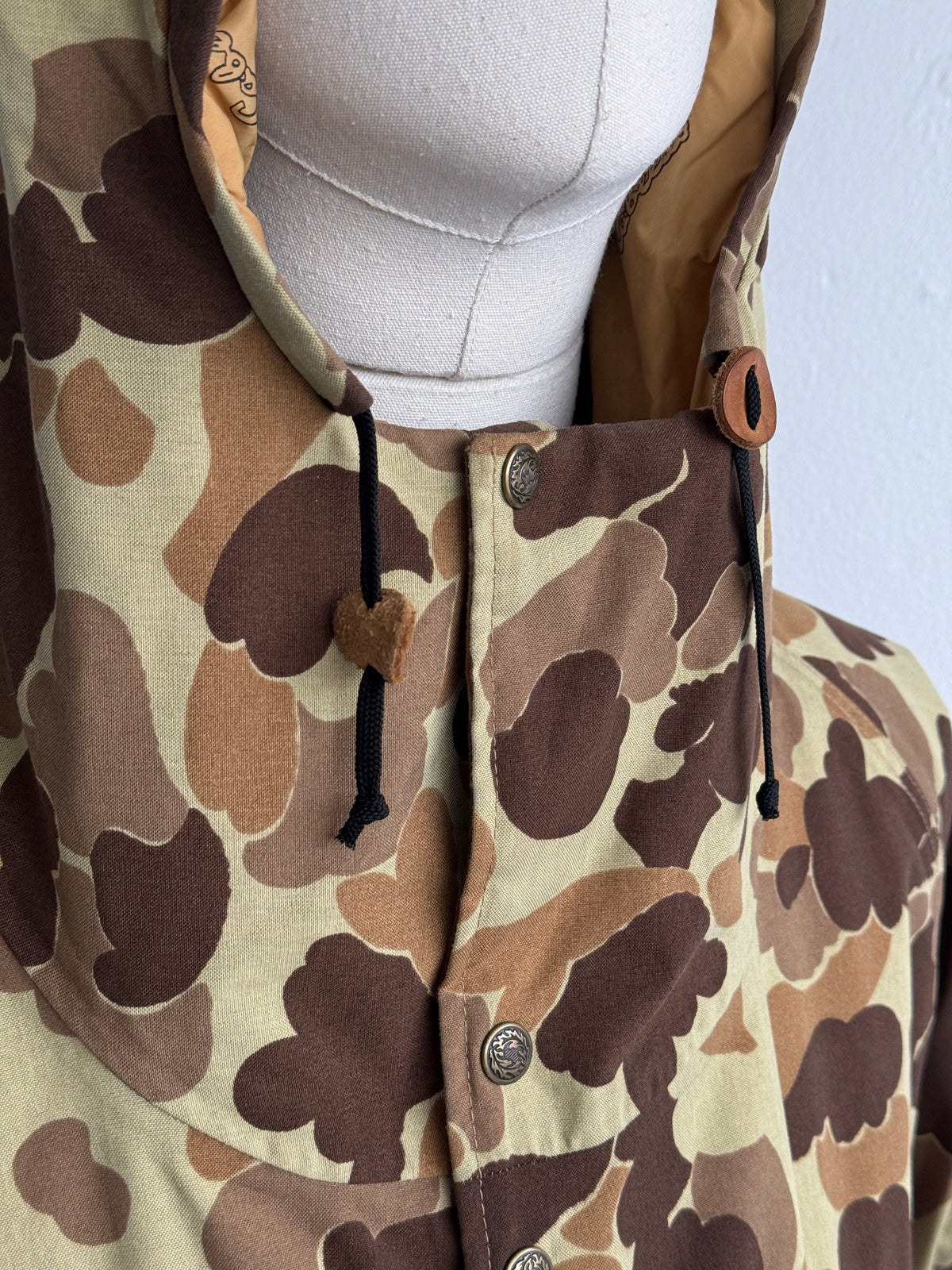 Cabela's Camo Cordura Made in USA Vintage Hunting Jacket - 2XL