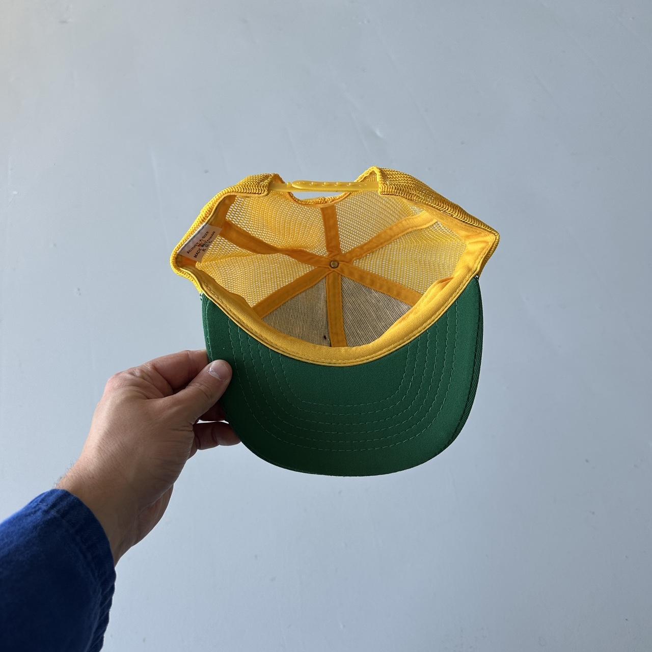 Green Yellow Uniroyal Vintage SnapBack Trucker Cap