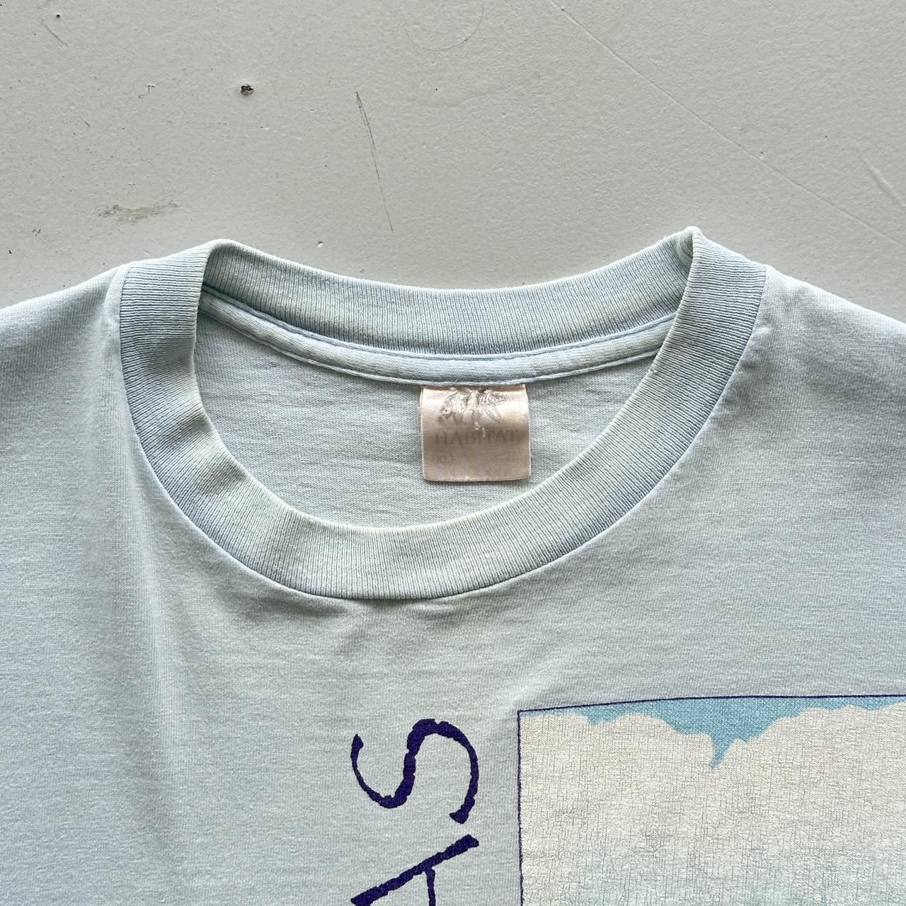 Pale Blue Arkansas Tourist Vintage 90's T-shirt - Large