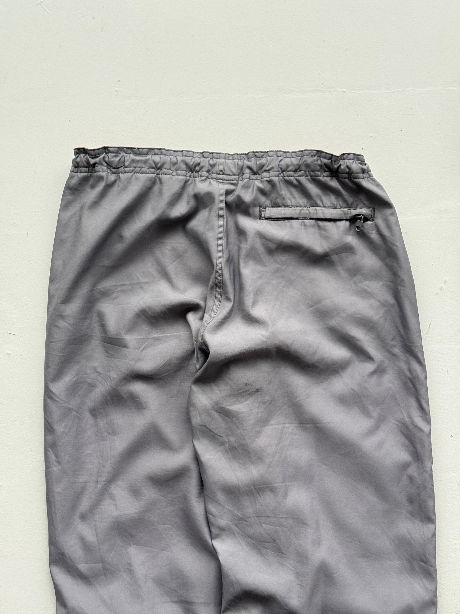 Grey GAP 00's Vintage Embroidered Track Pants Trousers - W30 x L29