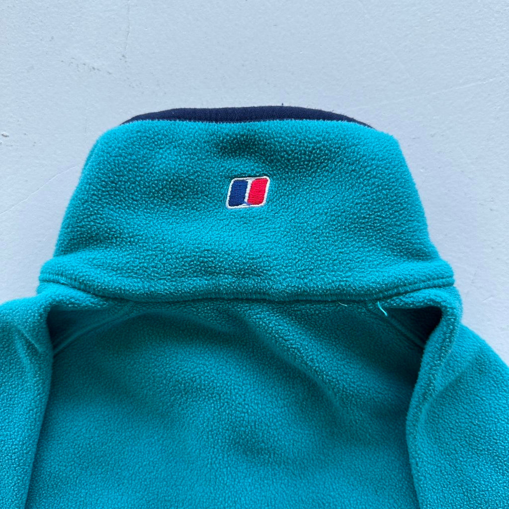 Berghaus Blue Outdoors Gorpcore Hiking Fleece - Size 10