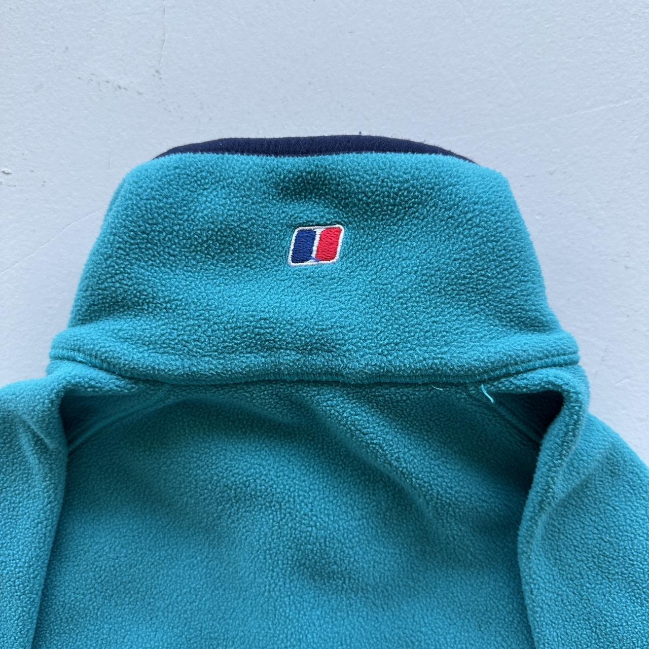 Berghaus Blue Outdoors Gorpcore Hiking Fleece - Size 10