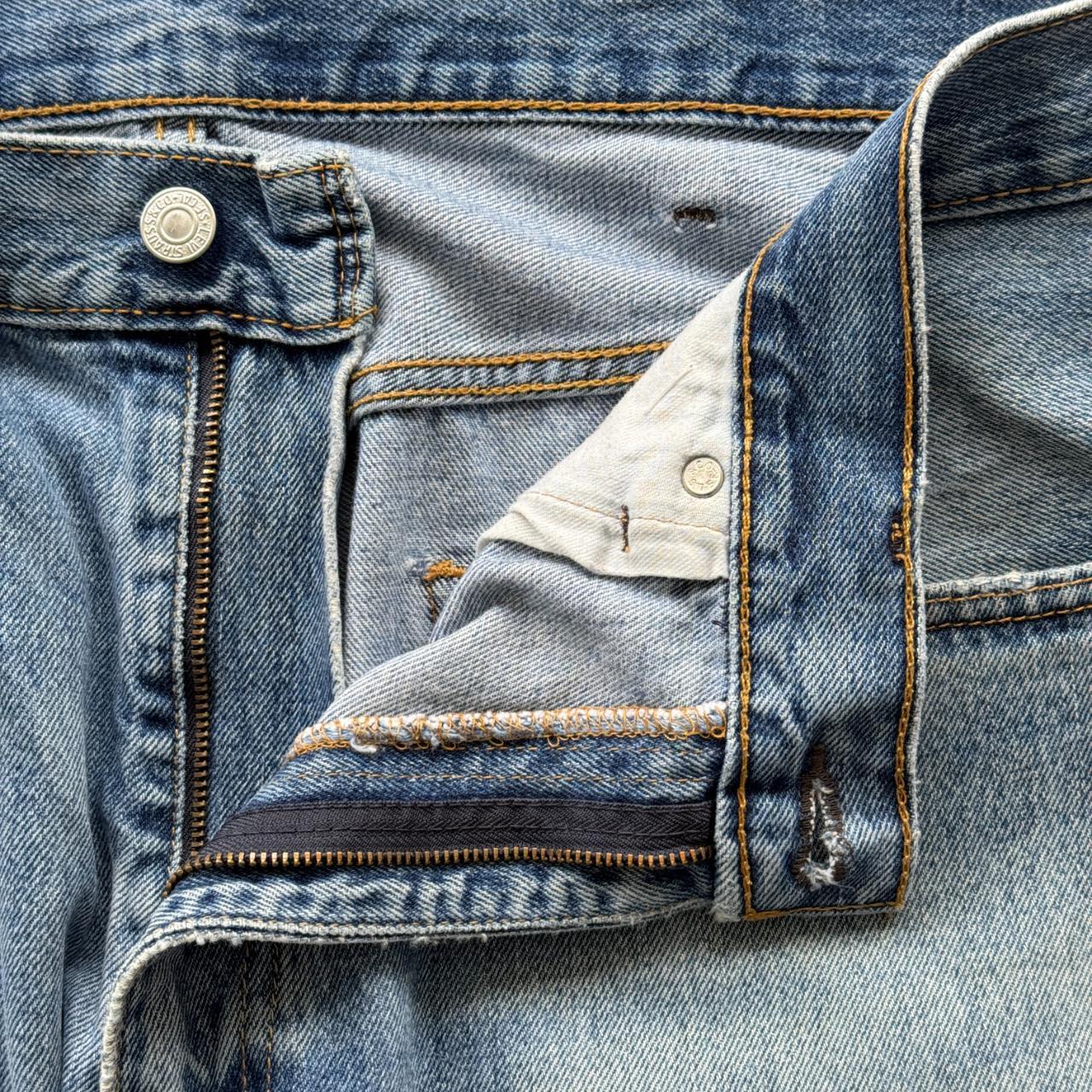 Levi's 550 90's Repaired Denim Jeans - 34" x 28"