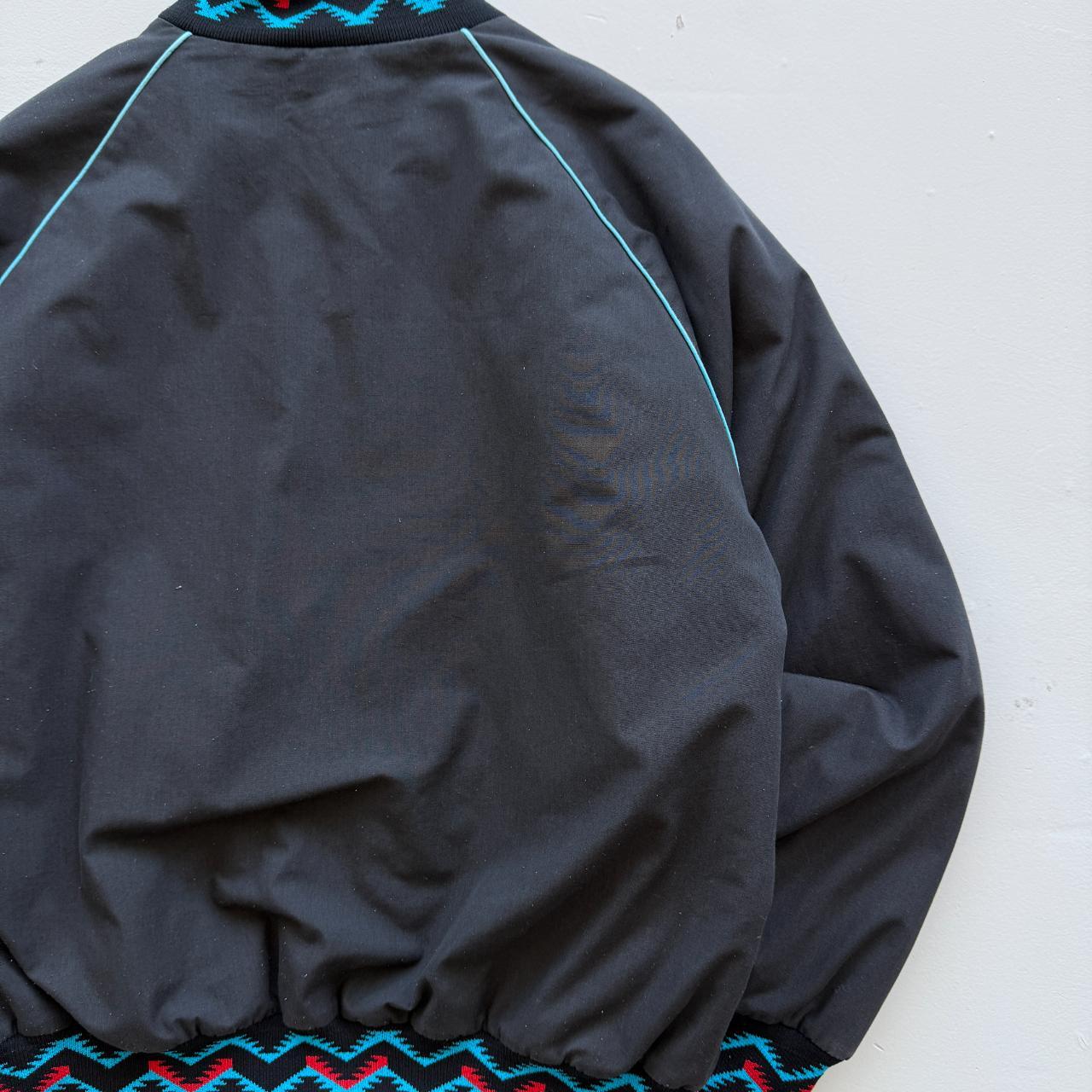 West Ark Patterned 90s Western Bomber Jacket - XL