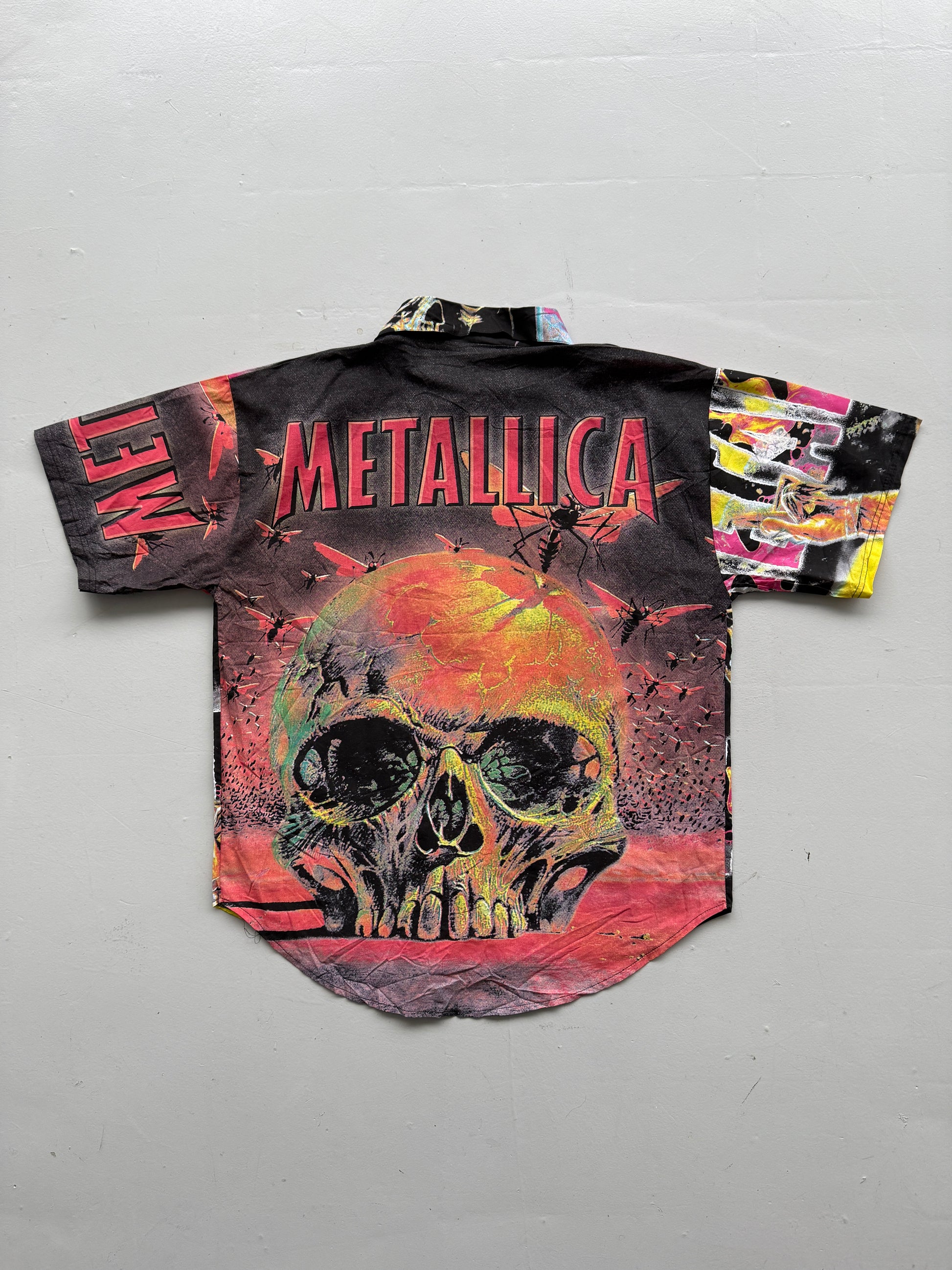 Rare Metal Metallica 90's Vintage AOP All Over Print Shirt - XL
