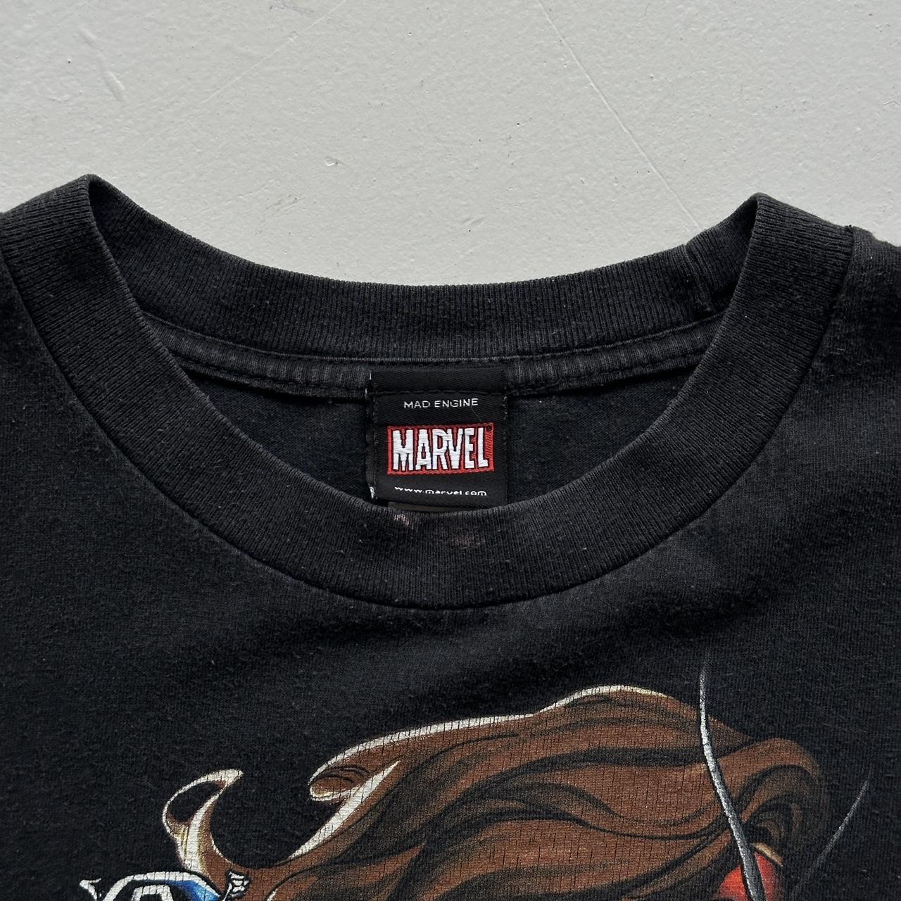 Marvel Mad Engine 00s Vintage T-shirt - Boxy Large
