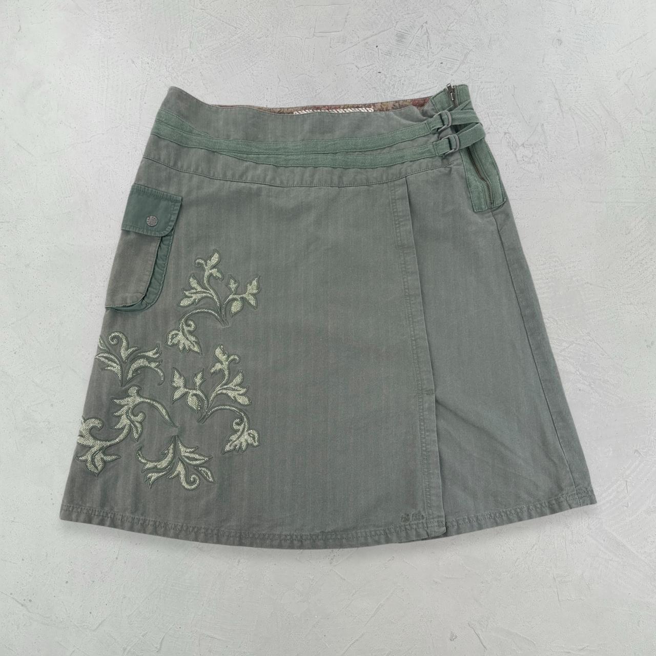 Womens FAT FACE Y2K Cotton Skirt - 34” x 24” Size 14