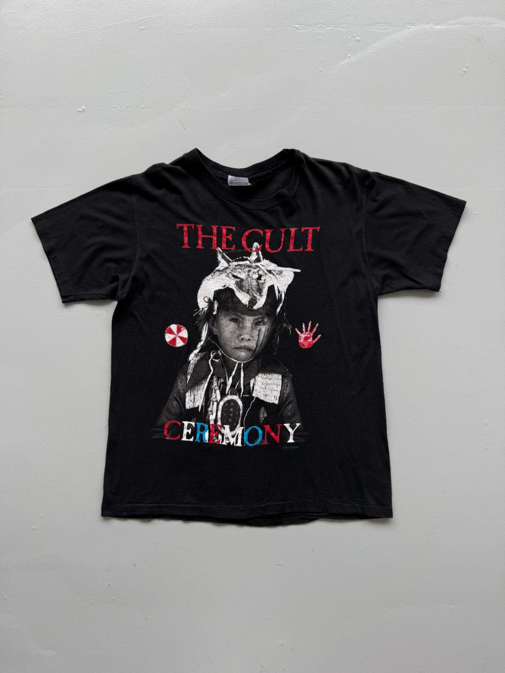 The Cult Ceremony Ceremonial Stomp Tour 90s Vintage Single Stitch T-Shirt - Medi