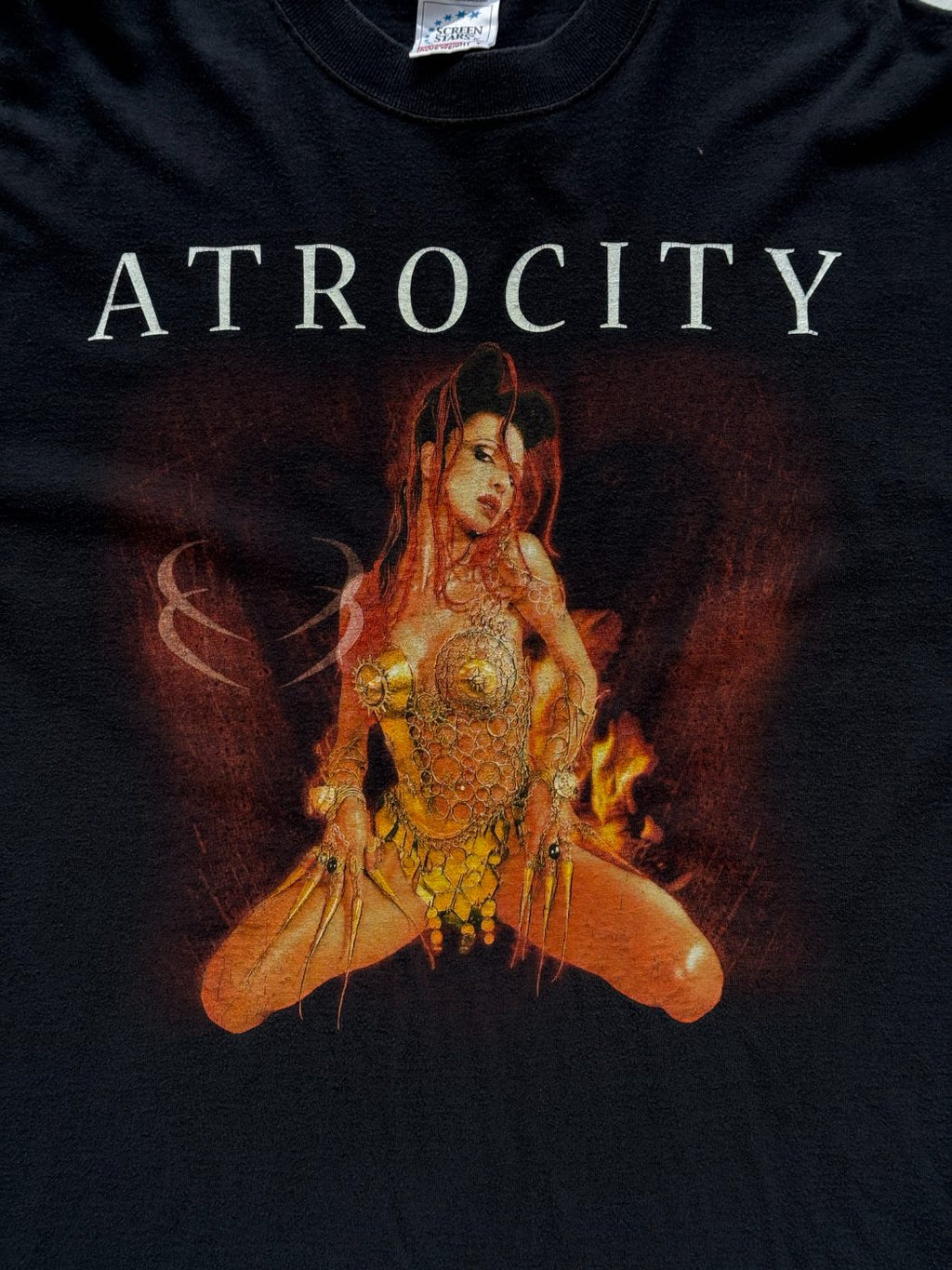 Atrocity Taste of Sin 90s Vintage Graphic T-Shirt - XL