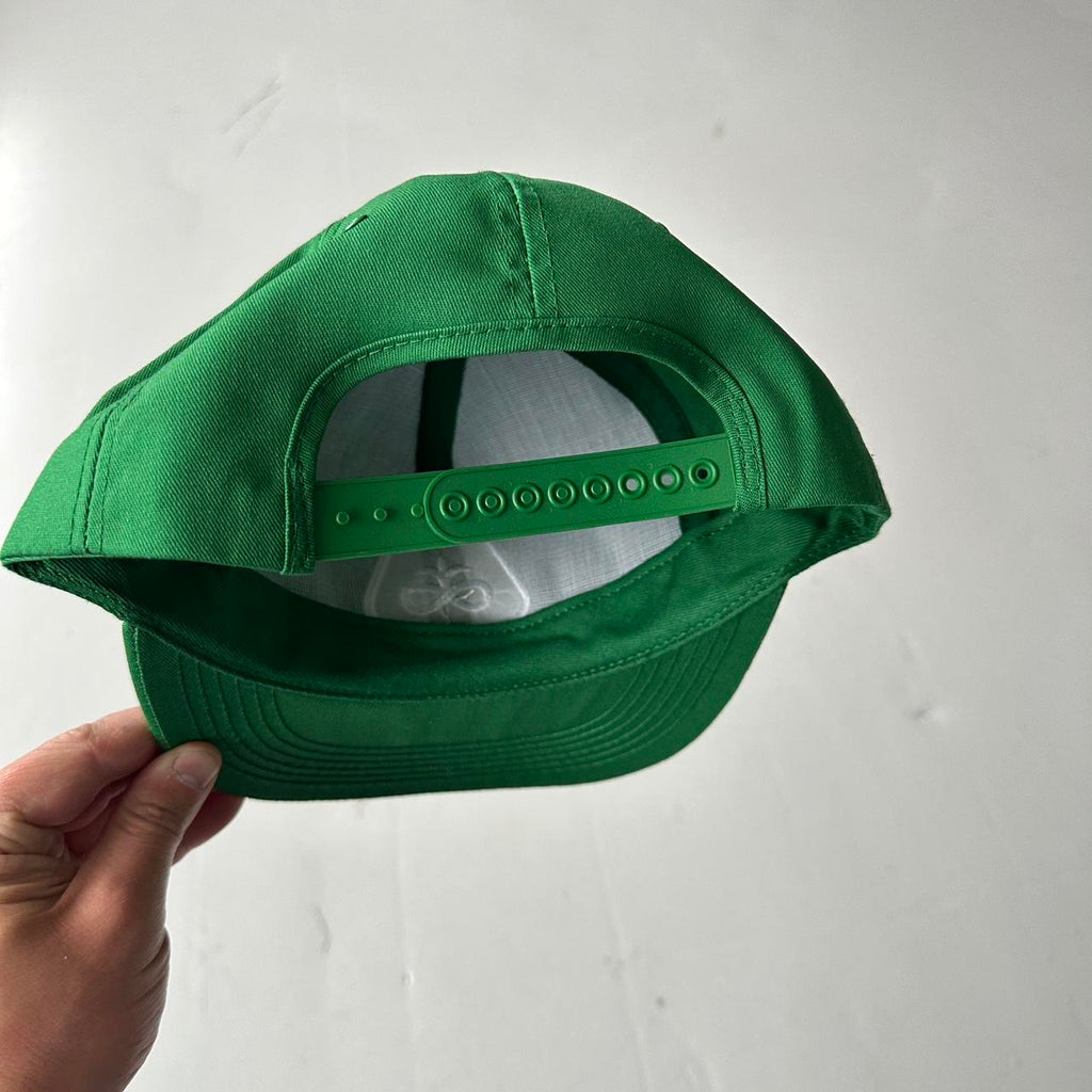 Green John Deere Western Vintage Cotton SnapBack Trucker Cap