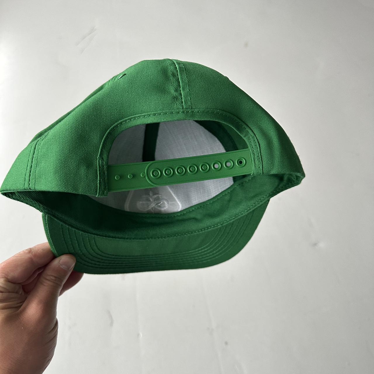 Green John Deere Western Vintage Cotton SnapBack Trucker Cap