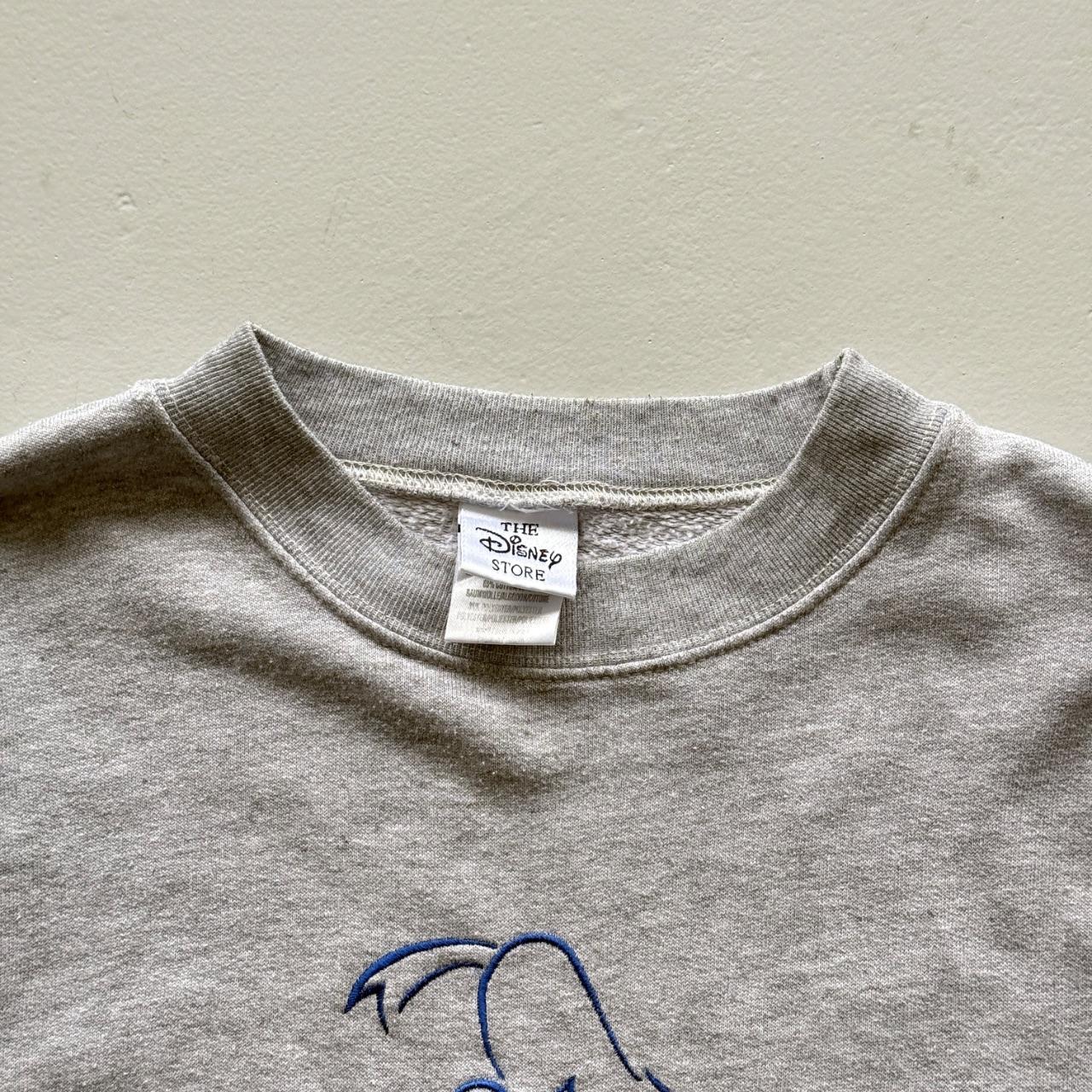 Grey Donald Duck 90’s Vintage Graphic Sweatshirt - Medium