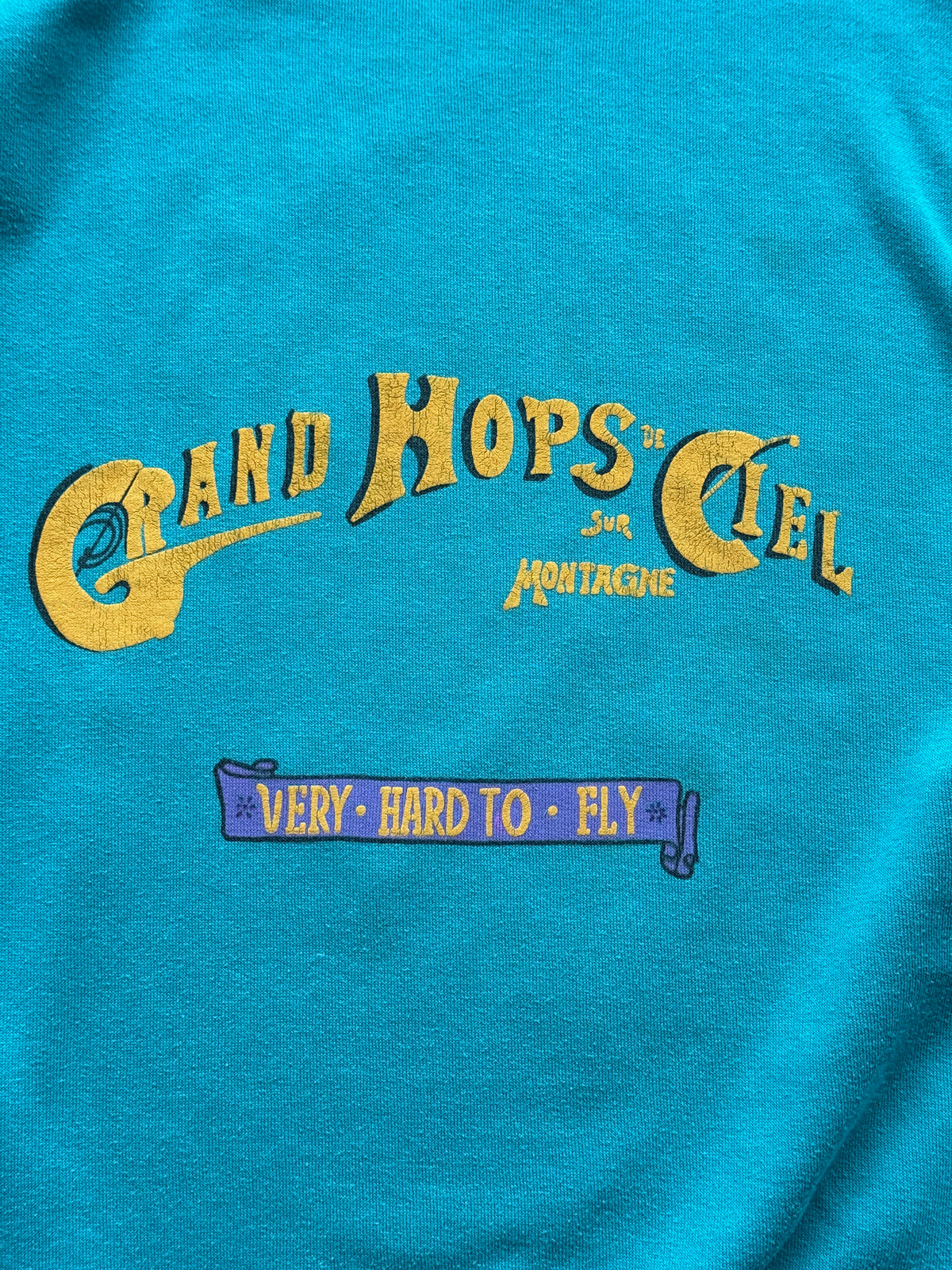 Grand Hops de Ciel Saint Olsen 80's Vintage Graphic Sweatshirt - Medium/Large