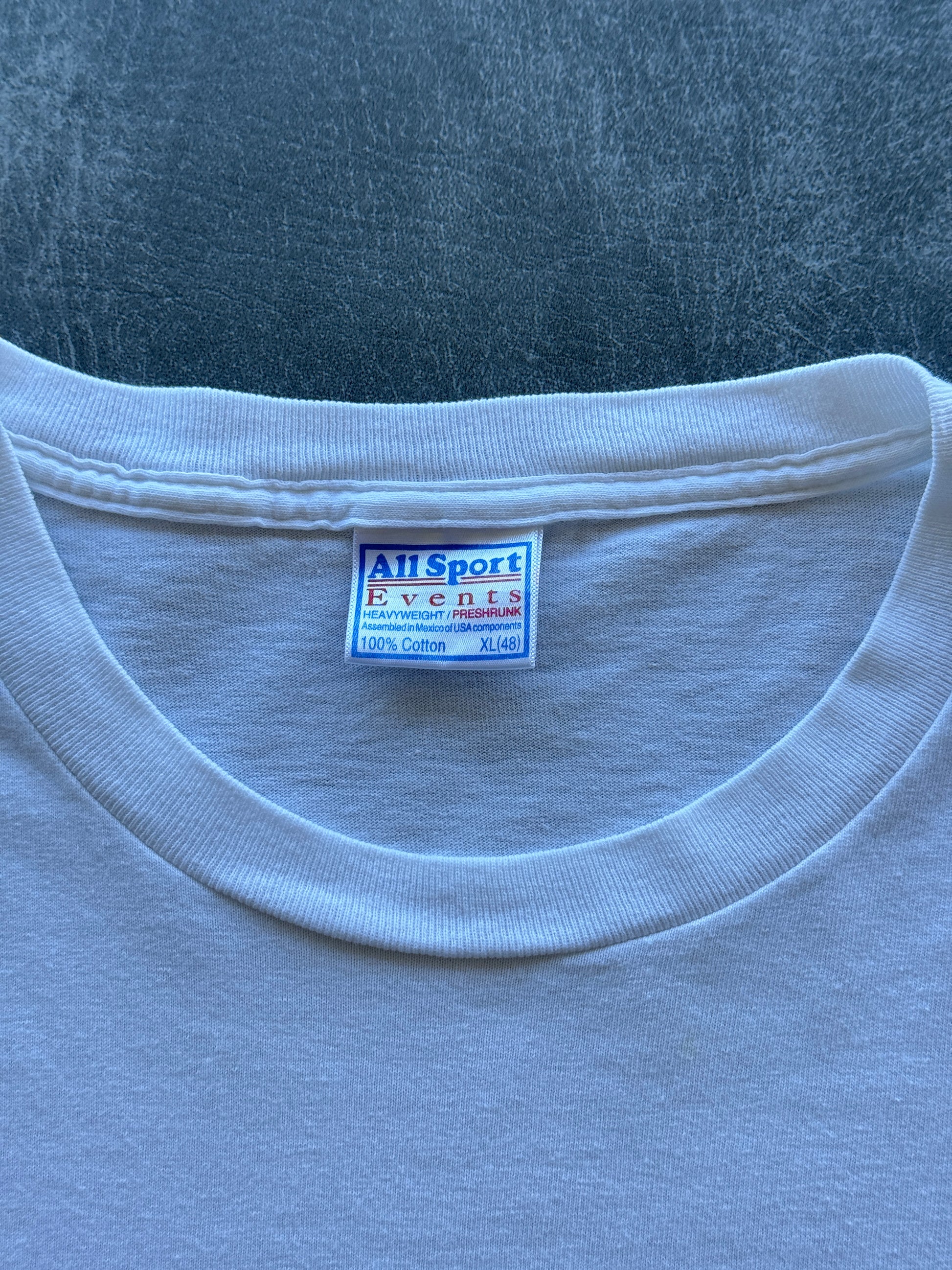 White Norwegian Cruise Line Dream 90's Vintage Graphic T-Shirt - XL