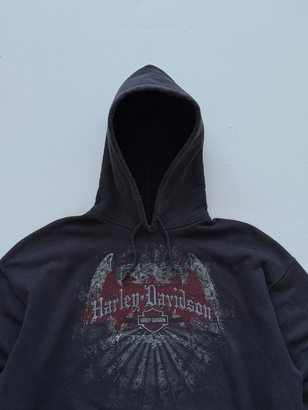 Harley-Davidson Bordeaux France Y2K Vintage Hoodie - XL