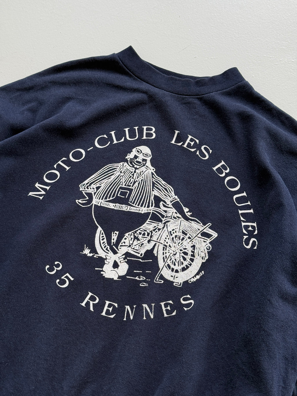 Moto-Club Les Boules Rennes 90's Vintage Sweatshirt - XL