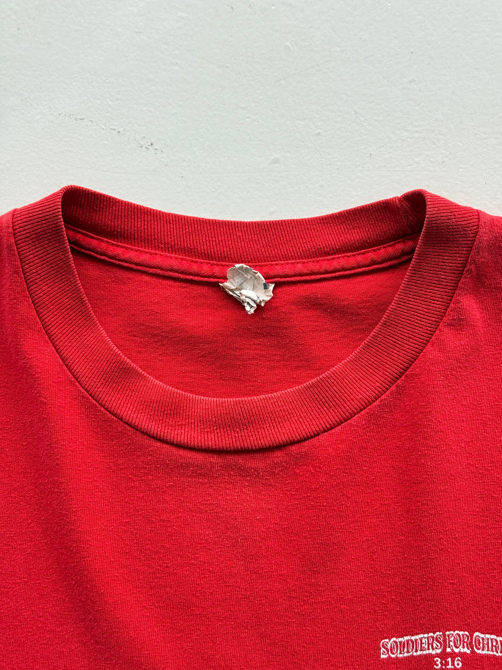 Red Redeem Christian Car Club 90's Vintage Graphic T-Shirt - XL