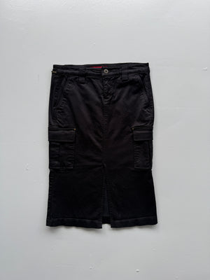 Black Guess Jeans 00's Vintage Y2K Mini Skirt - XS