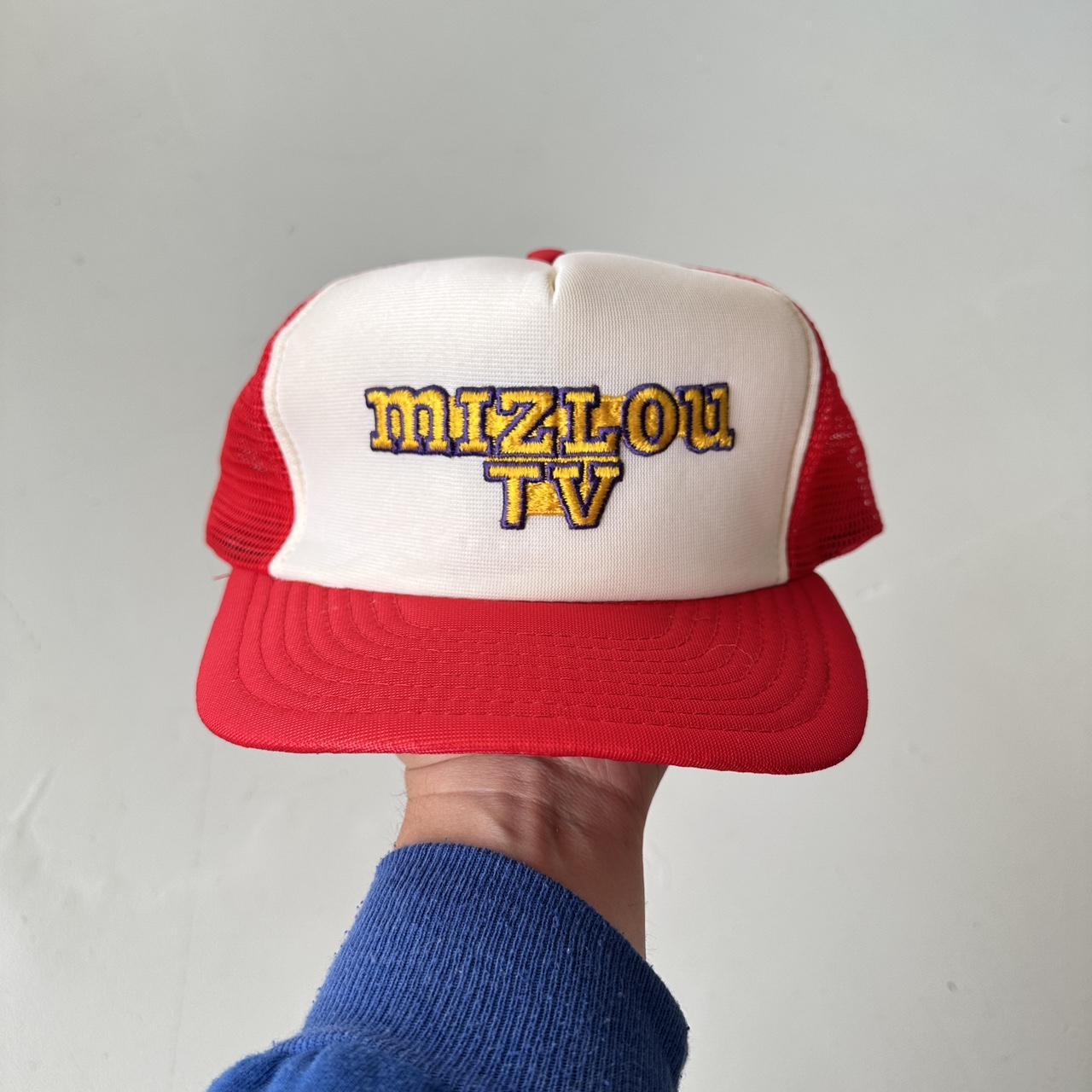 Red Mizlou TV Mesh and Foam Trucker SnapBack Cap